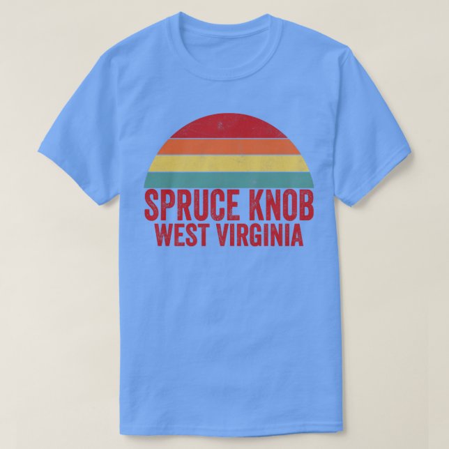 Spruce Knob West Virginia T-Shirt (Design vorne)