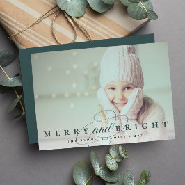 Spruce | Merry & Bright Foto Feiertagskarte