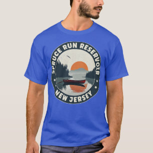 Spruce Run Reservoir New Jersey Sonnenuntergang T-Shirt