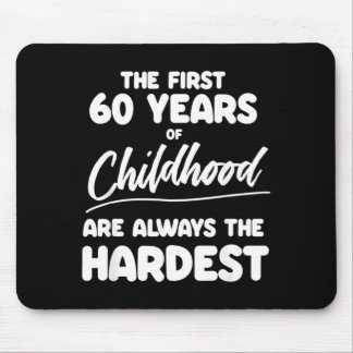 Sprüche zum 60. Geburtstag für Vater Bruder Mousepad