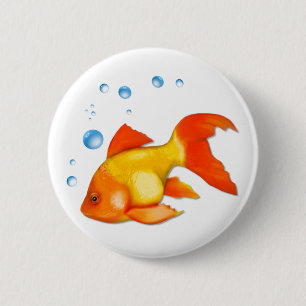 Sprudelt der Goldfisch Button