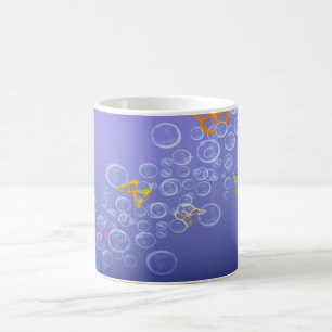 Sprudelt n-Schmetterlinge Tasse
