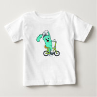 Sprühdose mit Fahrrad