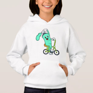 Sprühdose mit Fahrrad Hoodie
