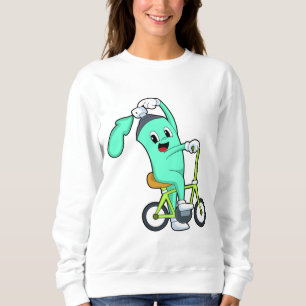 Sprühdose mit Fahrrad Sweatshirt