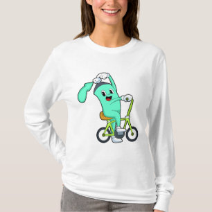 Sprühdose mit Fahrrad T-Shirt