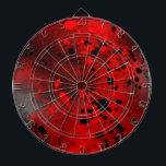Sprühfarbener Spritzer Dartscheibe<br><div class="desc">Spaß Farbenfroh Dartboard Ein strahlend bespieltes Farbdesign in Rot und Schwarz,  perfekte Geschenke für Kinder mit einer kühlen Persönlichkeit! Karo in meinem Shop für viel mehr Farben und Muster!</div>