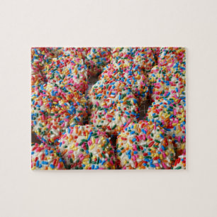 Sprühsüßigkeiten-Kekse Spaß Backen Fotografie Puzzle