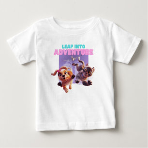 Sprung in das Abenteuer Baby T-shirt