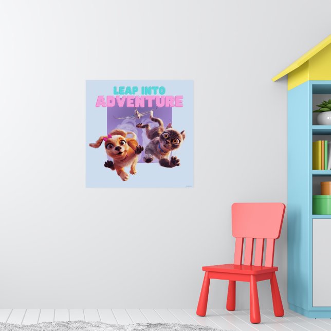 Sprung in das Abenteuer Poster (Kinderzimmer 1)