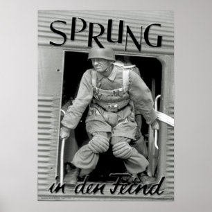 Sprung in den Feind Poster