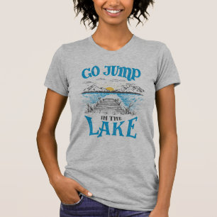 Sprung in den See T-Shirt