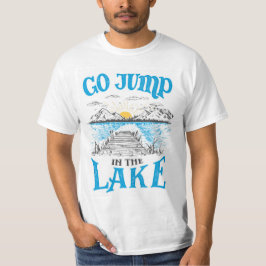 Sprung in den See T-Shirt