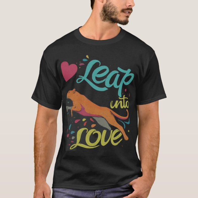 Sprung in die Liebe T-Shirt (Vorderseite)