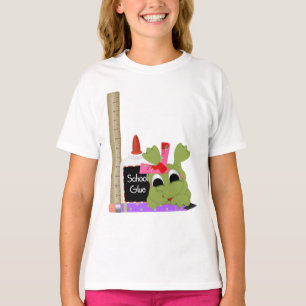 Sprung in die Schule Ringer-T-Shirt T-Shirt