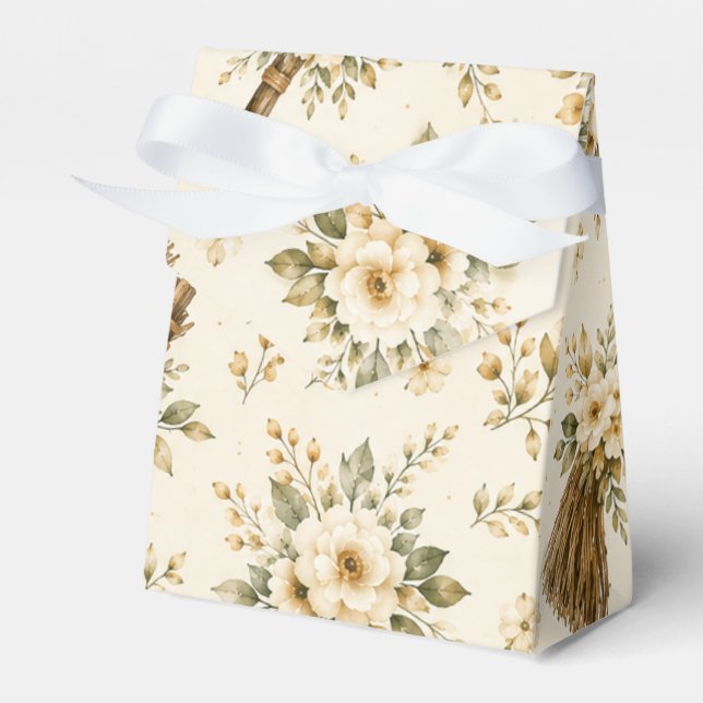 Sprung über den Besen Gefallenbox Geschenkschachtel (Vorderseite)