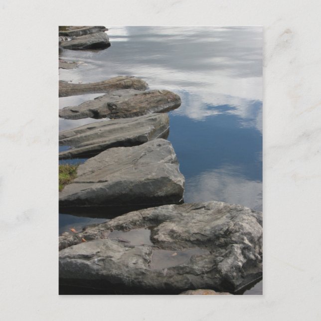 Sprungbretpostkarte Postkarte (Vorderseite)