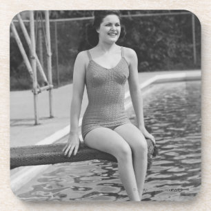 Sprungbrett Getränkeuntersetzer