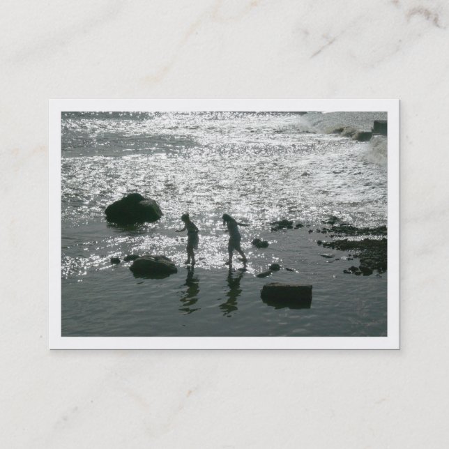 Sprungbrett, MiniFoto Visitenkarte (Vorderseite)