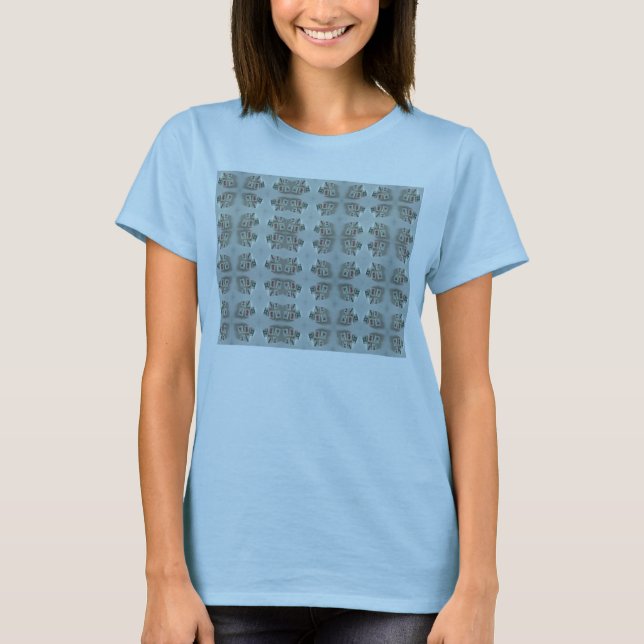 Sprünge, Punkte, Bams T-Shirt (Vorderseite)