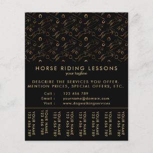 Sprungpferd   Reiten   Pferdetrainer Flyer