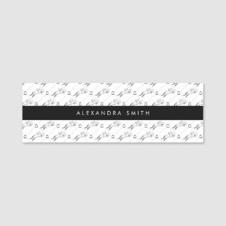 Sprungpferd | Reiten | Pferdetrainer Namensschild