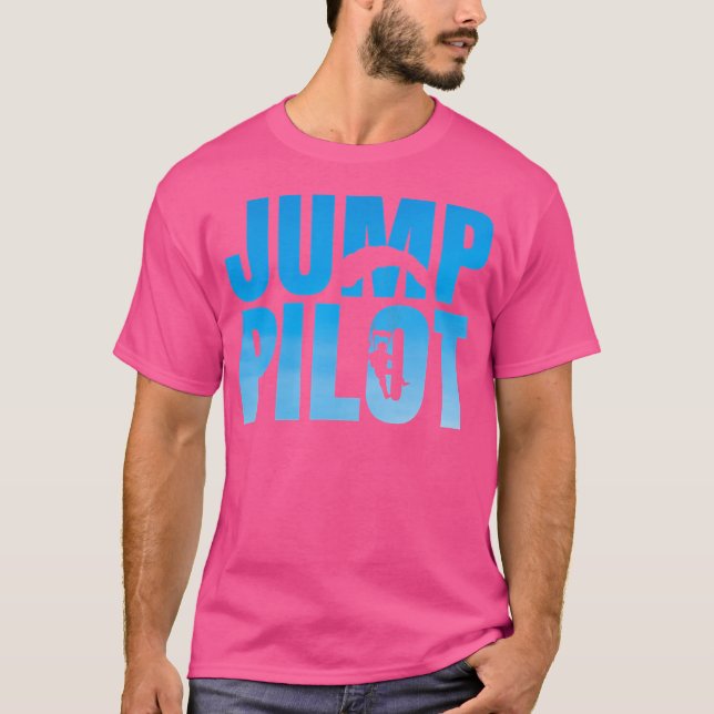 Sprungpilot Skydiving Instructor T-Shirt (Vorderseite)