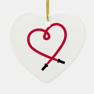 Sprungseil Keramik Ornament