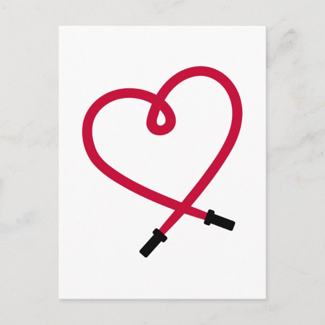 Sprungseil Postkarte (Vorderseite)