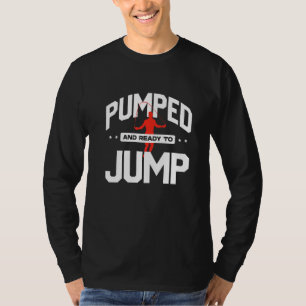 Sprungseil Skipping Rope Jumping Pumping und berei T-Shirt