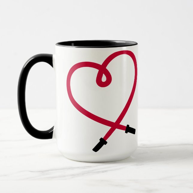 Sprungseil Tasse (Links)