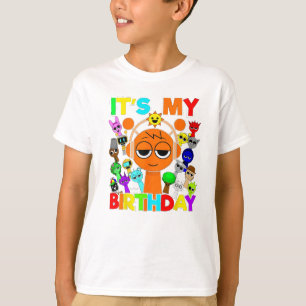 Sprunki Geburtstag! - Oren Simon Funbot Pinki T-Shirt