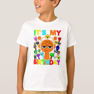 Sprunki Geburtstag! - Oren Simon Funbot Pinki T-Shirt
