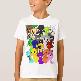Sprunki-Gruppe! | Simon Oren Funbot Pinki Wenda Je T-Shirt