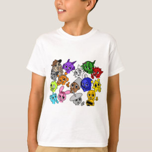 Sprunki Gruppe! Simon Oren Funbot Pinki Wenda T-Shirt