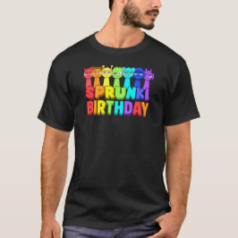 Sprunki Happy Birthday T-Shirt