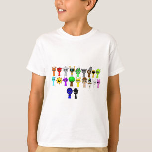 Sprunki Phase 1 - Simon Oren Funbot Pinki Wenda  T-Shirt