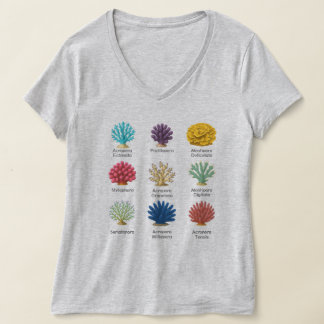 SPS Coral ID Vintag Botanical Tee Shirt
