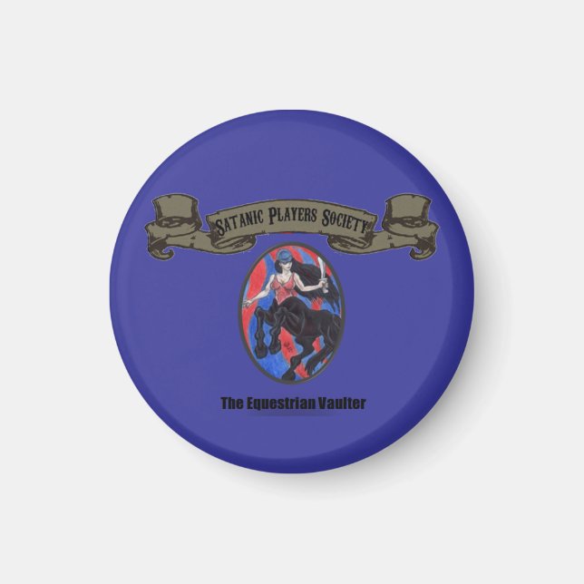 SPS Equestrian Vaulter Magnet (Vorne)