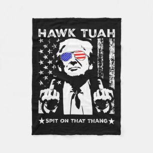 Spucke auf dieses Ding Funny 4 Fleecedecke