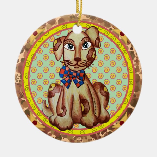 Spud Dog Ornament (Vorne)