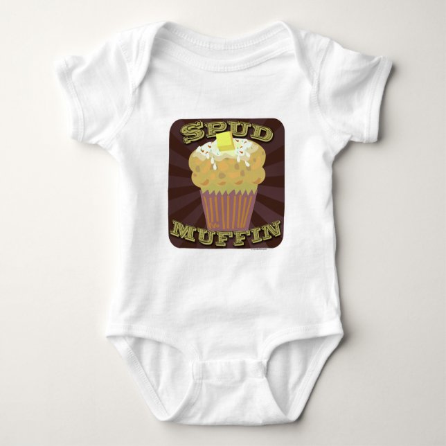Spud Muffin Baby Strampler (Vorderseite)