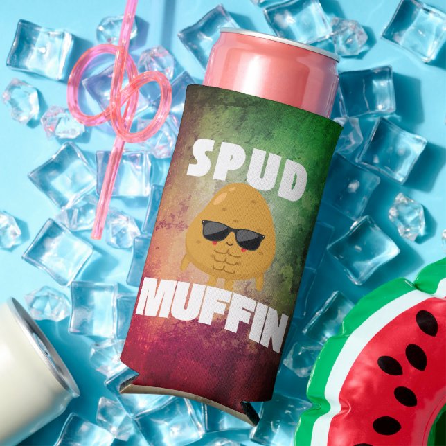 Spud Muffin Funny Potato Pub Selters Dosenkühler (In Situ Sommer)