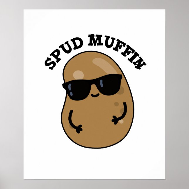 Spud Muffin Niedlich Potato Puppe Poster (Vorne)