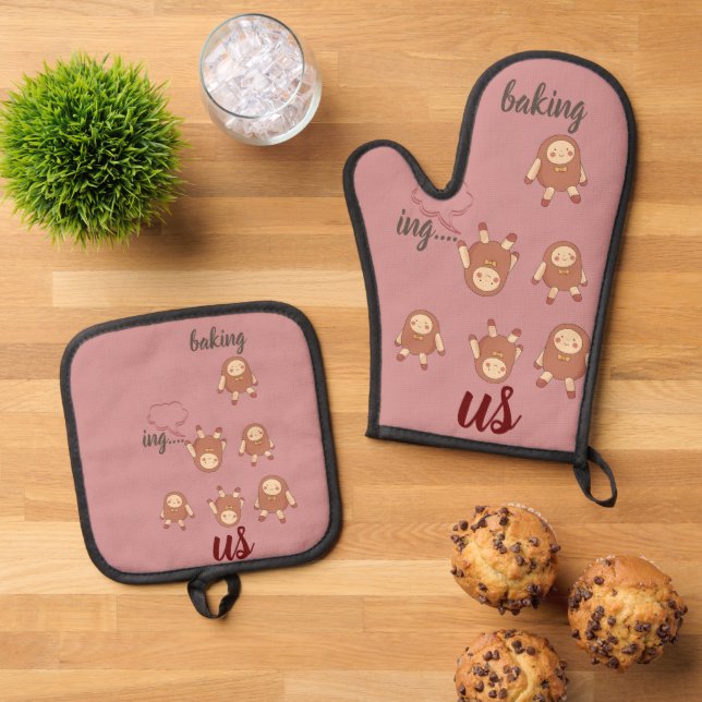 : Spud-Tastic Potato Oven Mitt Ofenhandschuh & Topflappen-Set (Oben Unten)