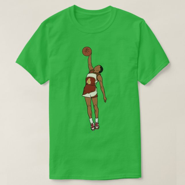 Spud Webb Dunk T-Shirt (Design vorne)