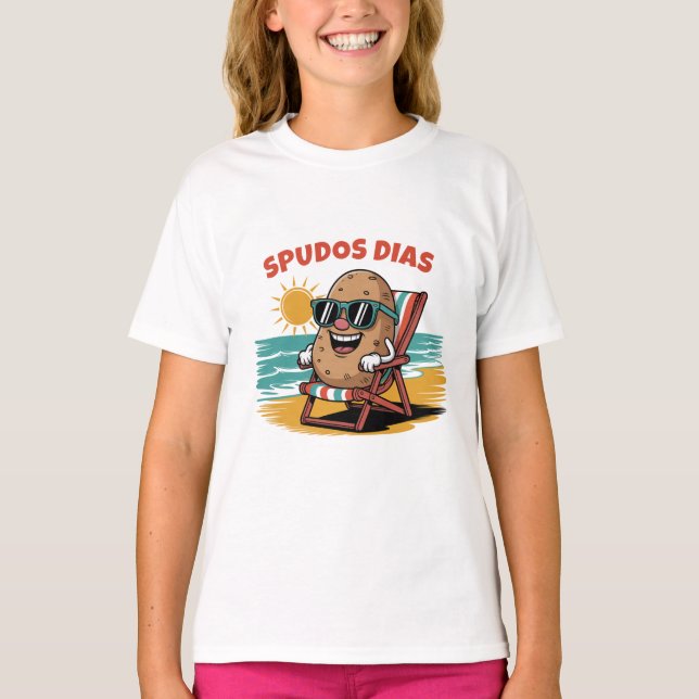 Spudos Dias anpassbar T-Shirt (Vorderseite)