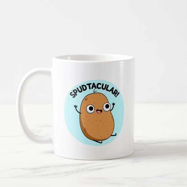 Spudtacular Funny Potato Pub Kaffeetasse (Links)