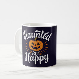 Spuk aber glücklich Personalisiert Kaffeetasse