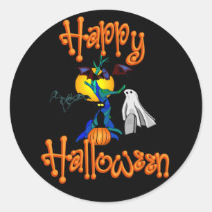 Spuk Baumkleber Runder Aufkleber